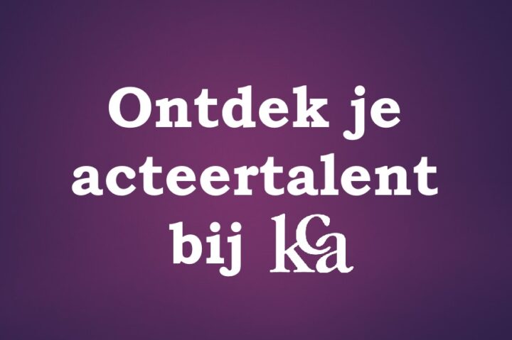 Ontdek je ACTEERTALENT visual